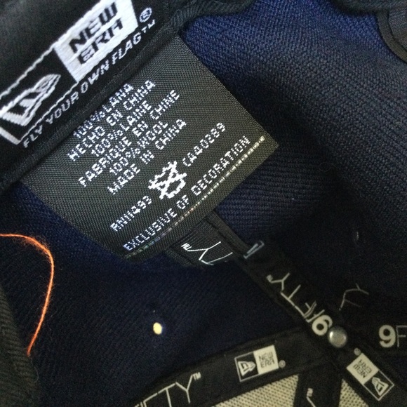 Denver Broncos Rare 9Fifty New era NFL Cap Snapback Football Orange - Picture 6 of 10